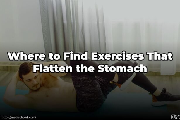 Where to Find Exercises That Flatten the Stomach 2023