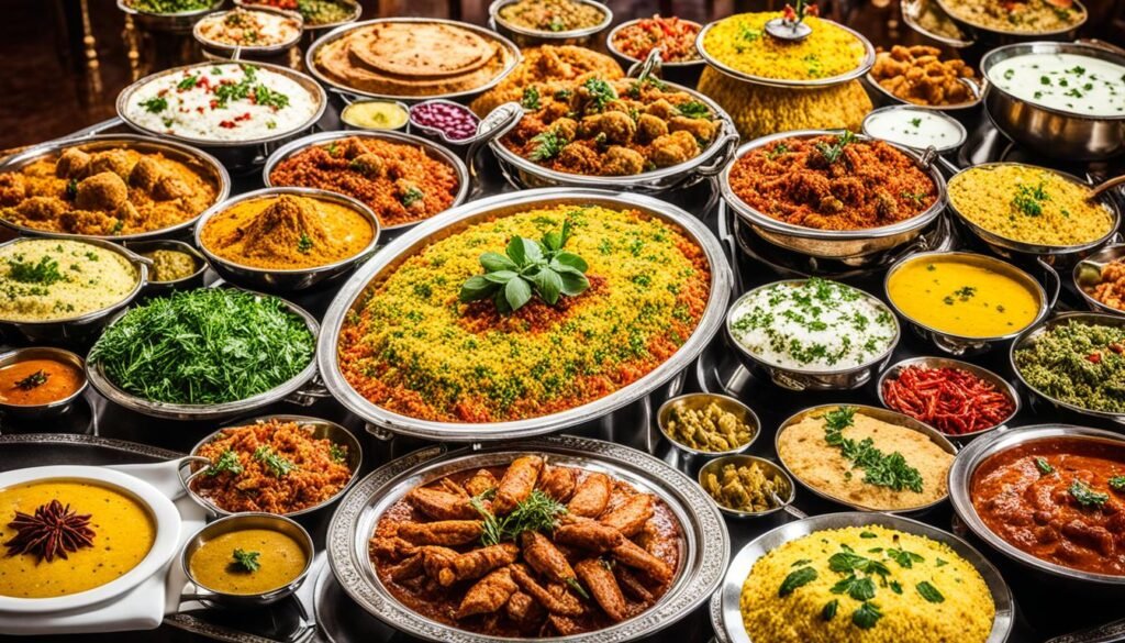 buffet menu lahore