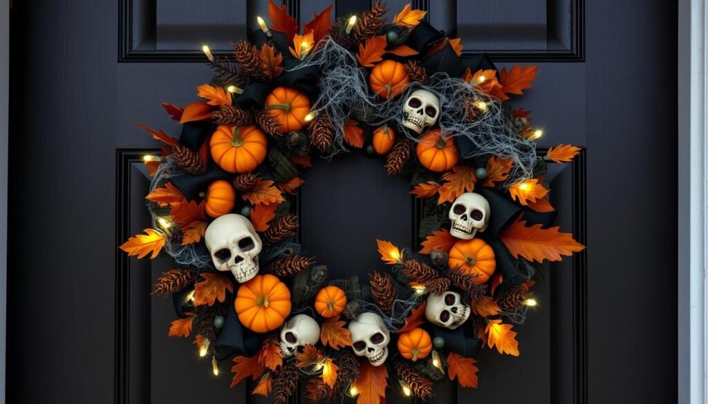 spooky wreath